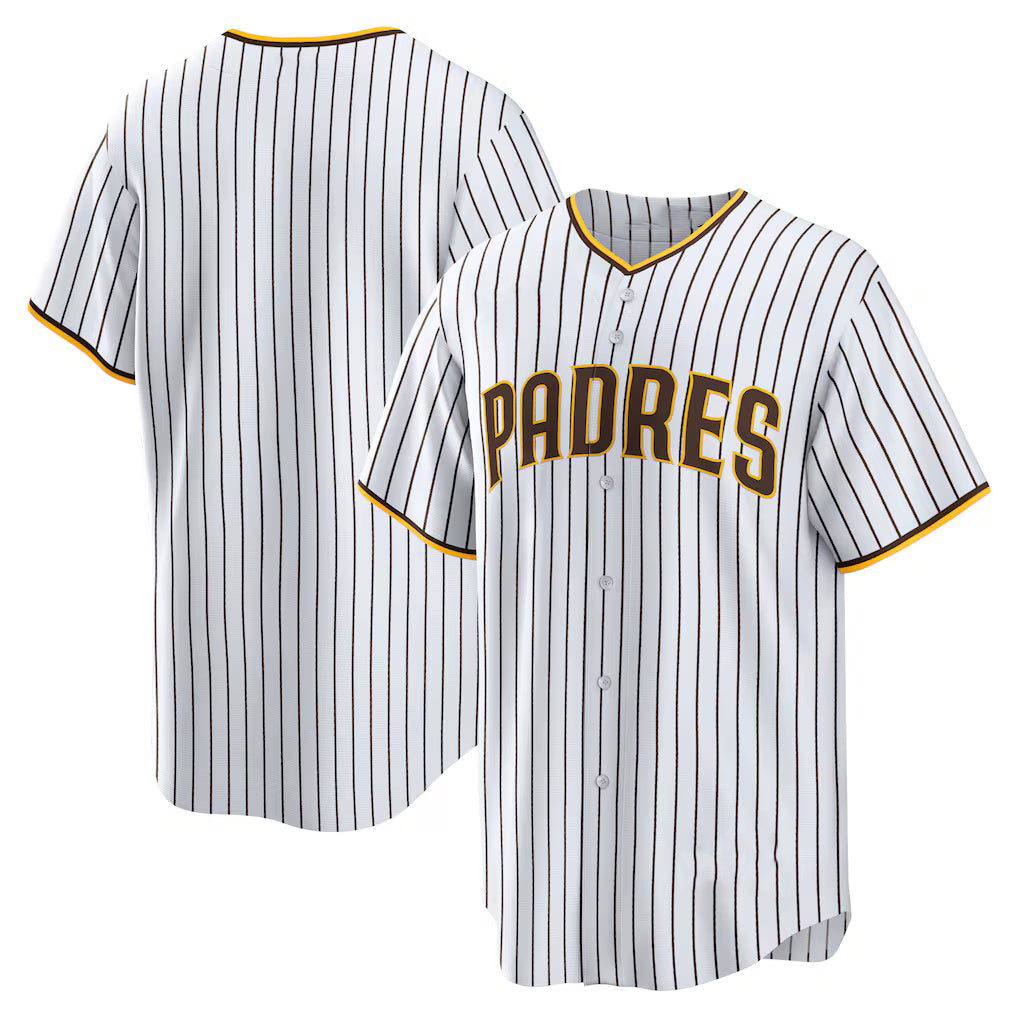 San Diego Padres White Puhics Home Replica Team Jersey