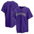 Colorado Rockies Purple Puhics Alternate Replica Team Jersey
