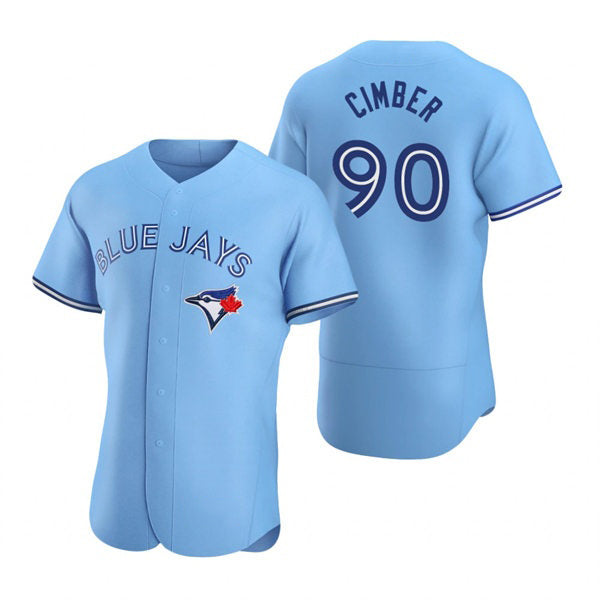 Toronto Blue Jays #90 Adam Cimber Powder Blue Puhics Alternate Flex Base Player Jersey