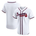 Atlanta Braves White Puhics Home Elite Jersey
