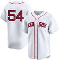Boston Red Sox #54 Lucas Giolito White Puhics No Name 2024 Home Limited Stitched Jersey