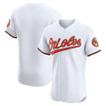 Baltimore Orioles White Puhics Home Elite Jersey