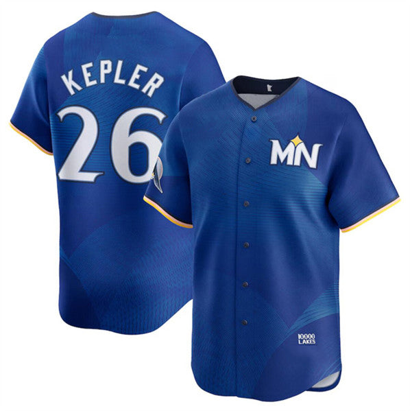 Minnesota Twins #26 Max Kepler Royal Puhics 2024 City Connect Limited Stitched Jersey