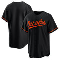 Baltimore Orioles Black Puhics Alternate Replica Team Jersey