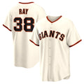 San Francisco Giants #38 Robbie Ray Cream Puhics Home Replica Jersey