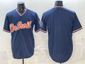 Detroit Tigers Blank Navy Puhics 2026 Alternate Vapor Premier Limited Stitched Jersey