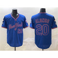 New York Mets #20 Pete Alonso Royal Puhics 2025 Spring Training Stitched Jersey