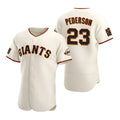 San Francisco Giants #23 Joc Pederson Cream Puhics Flex Base Stitched Jersey