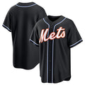 New York Mets Blank 2026 Black Puhics Out Stitched Jersey