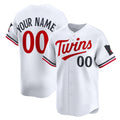 Custom Minnesota Twins White Puhics Home Limited Jersey