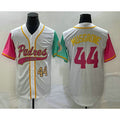 San Diego Padres #44 Joe Musgrove Number White Puhics NEW 2023 City Connect Cool Base Stitched Jersey