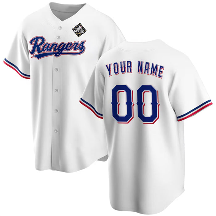 Custom Texas Rangers Cream Puhics 2023 City Connect Flex Base Stitched Jersey