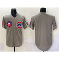 Chicago Cubs Blank Gray Puhics 2025 Tokyo Series Limited Stitched Jersey