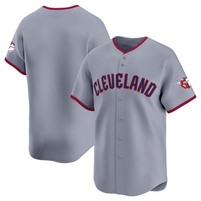 Cleveland Guardians Blank Gray Puhics 2025 Alternate Limited Stitched Jersey