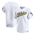 Oakland Athletics Blank White Puhics Home Limited Stitched Jersey