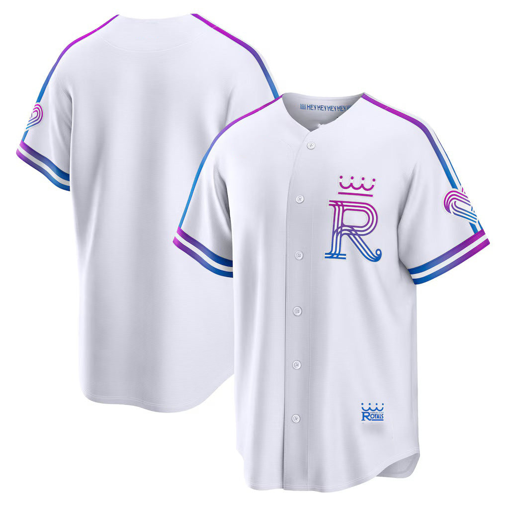 Kansas City Royals White Puhics 2026 City Connect Stadium Jersey