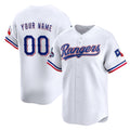 Custom Texas Rangers Active Player White Puhics 2023 World Series Champions Stitched Jersey