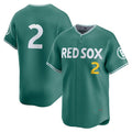 Boston Red Sox #2 Alex Bregman Green Puhics 2025 City Connect Limited Stitched Jersey