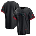 Cincinnati Reds Black Puhics City Connect Replica Jersey