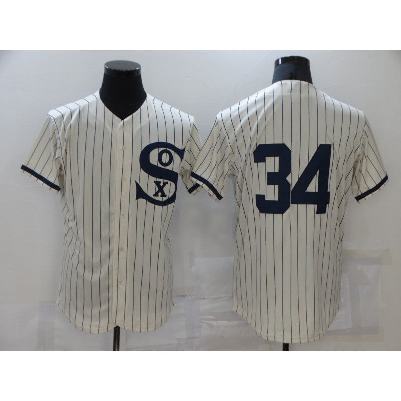 Chicago White Sox #34 Michael Kopech 2021 Cream Navy Puhics Field of Dreams Flex Base Stitched Jersey