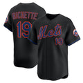 New York Mets #19 Bo Bichette Black Puhics Alternate Limited Jersey