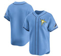 Tampa Bay Rays Blank Light Blue Puhics Alternate Limited Stitched Jersey