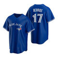 Toronto Blue Jays #17 Jose Berrios Royal Puhics Alternate Cool Base Jersey