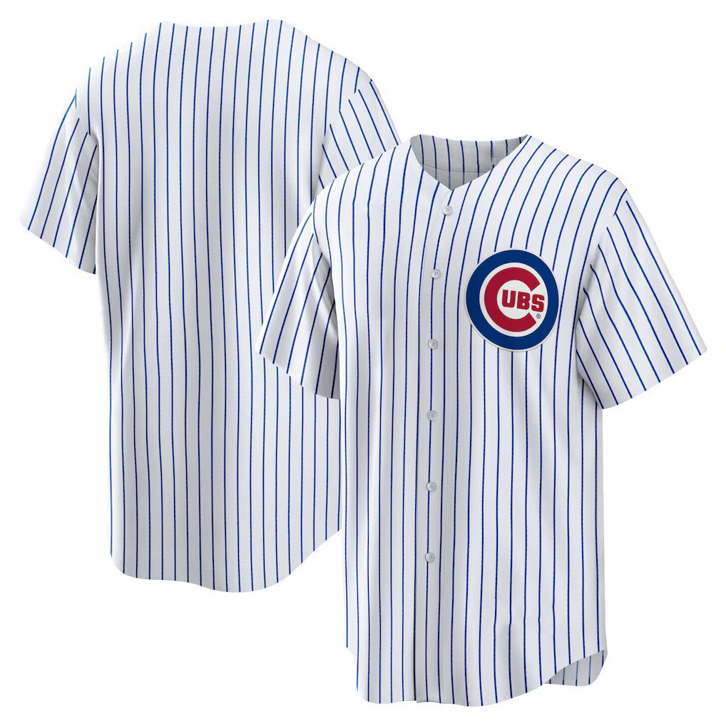 Chicago Cubs White Puhics Home Replica Team Jersey