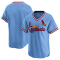 St. Louis Cardinals Light Blue Puhics Cooperstown Collection Limited Jersey