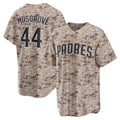 San Diego Padres #44 Joe Musgrove Camo Puhics USMC Alternate Replica Player Jersey