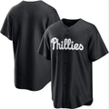 Philadelphia Phillies Blank Black Puhics Lights Out Limited Stitched Jersey