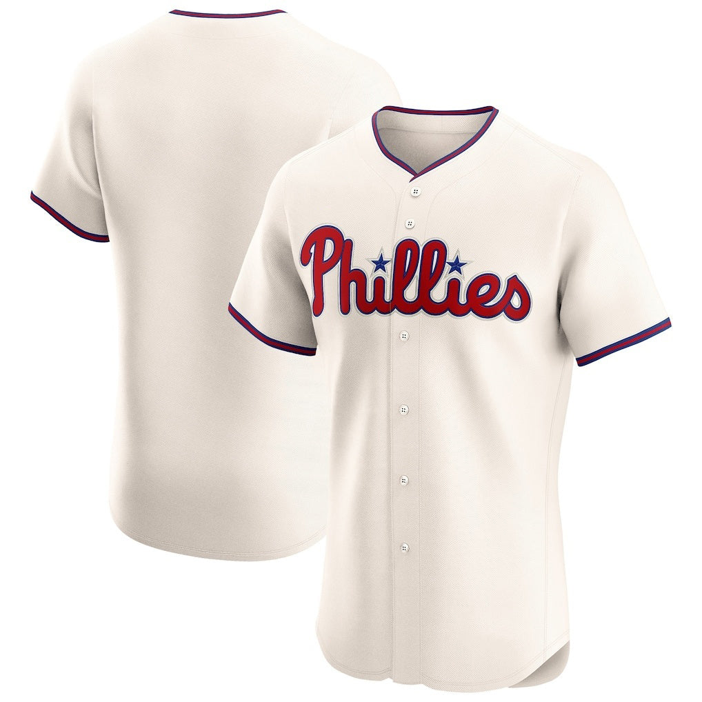 Philadelphia Phillies Cream Puhics Alternate Elite Jersey