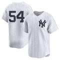 New York Yankees #54 Max Fried White Puhics Home Limited Player Jersey