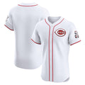 Cincinnati Reds White Puhics Home Elite Jersey
