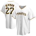 Pittsburgh Pirates #27 Kevin Newman White Puhics Cool Base Stitched Jersey