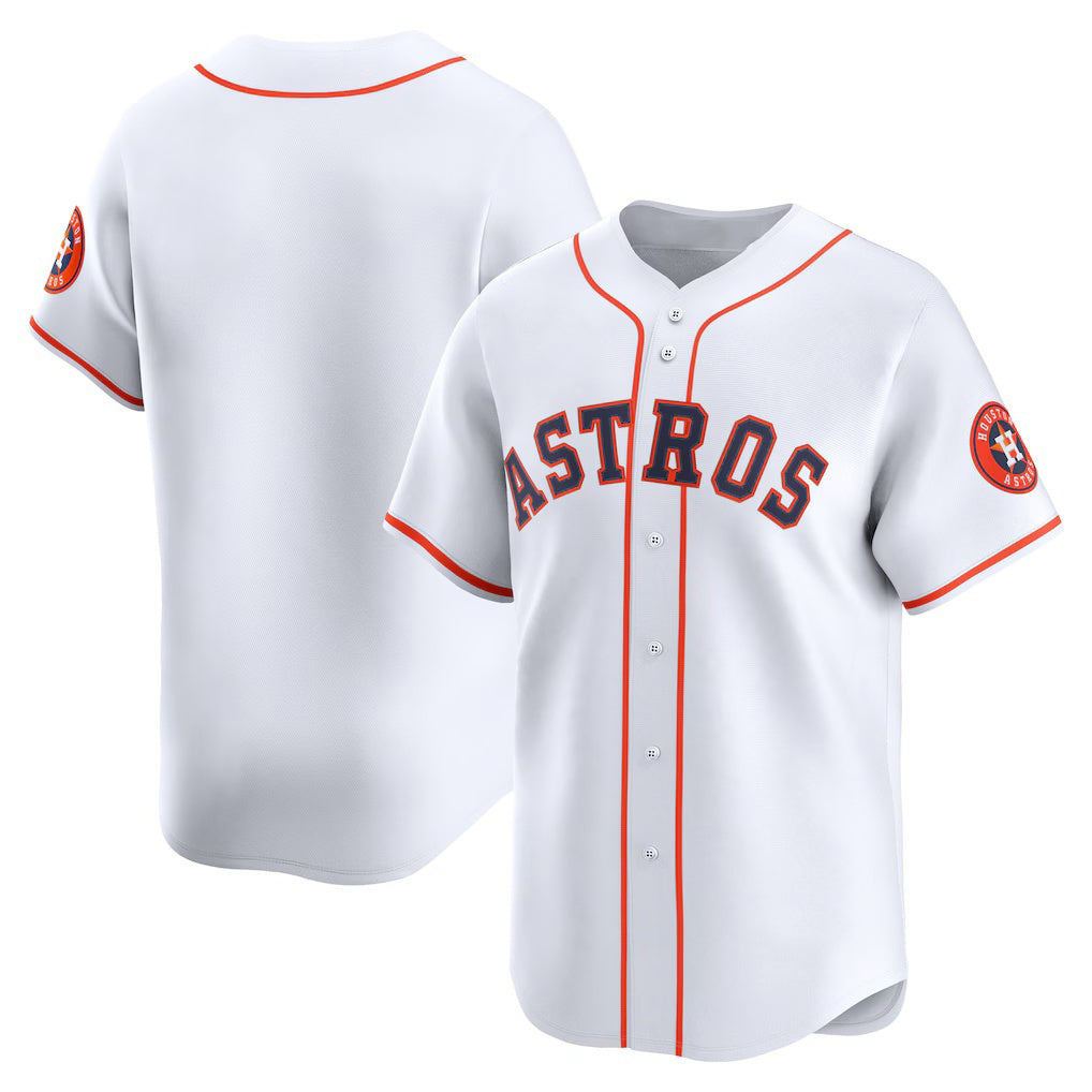 Houston Astros White Puhics Home Limited Jersey