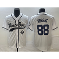 Chicago White Sox #88 Luis Robert White Puhics Cool Base Stitched Jersey