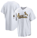 St. Louis Cardinals Blank White Puhics 2022 All-Star Cool Base Stitched Jersey