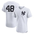 New York Yankees #48 Paul Goldschmidt White Puhics Home Elite Player Jersey