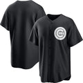 Chicago Cubs Blank Black Puhics Lights Out Limited Stitched Jersey