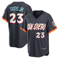 San Diego Padres #23 Fernando Tatis Jr. Obsidian Puhics 2026 City Connect Stadium Jersey