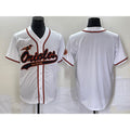 Baltimore Orioles White Puhics Cool Base Stitched Jersey