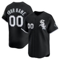 Custom Chicago White Sox Black Puhics Alternate Limited Jersey