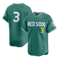 Boston Red Sox #3 Ceddanne Rafaela Green Puhics 2025 City Connect Limited Stitched Jersey