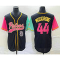 San Diego Padres #44 Joe Musgrove Black Puhics NEW 2023 City Connect Cool Base Stitched Jersey 2