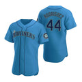 Seattle Mariners #44 Julio Rodr¨ªguez Royal Puhics Flex Base Stitched Jersey