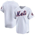 New York Mets Blank 2024 White Puhics Home Limited Stitched Jersey