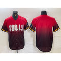 Philadelphia Phillies Blank Red Black Puhics 2024 City Connect Limited Stitched Jersey