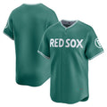 Boston Red Sox Blank Green Puhics 2025 City Connect Limited Stitched Jersey