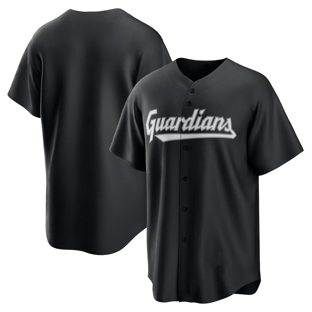 Cleveland Guardians Black Puhics Replica Jersey